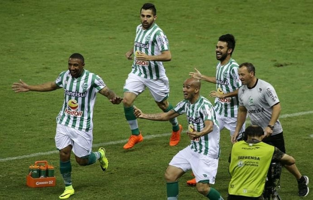 Ir para  <p>Foi no sufoco, mas o Juventude garantiu a sua classifica&ccedil;&atilde;o para a S&eacute;rie B do Brasileir&atilde;o 2017. O time ga&uacute;cho empatou em 1 a 1 com o Fortaleza pelas quartas de final da...